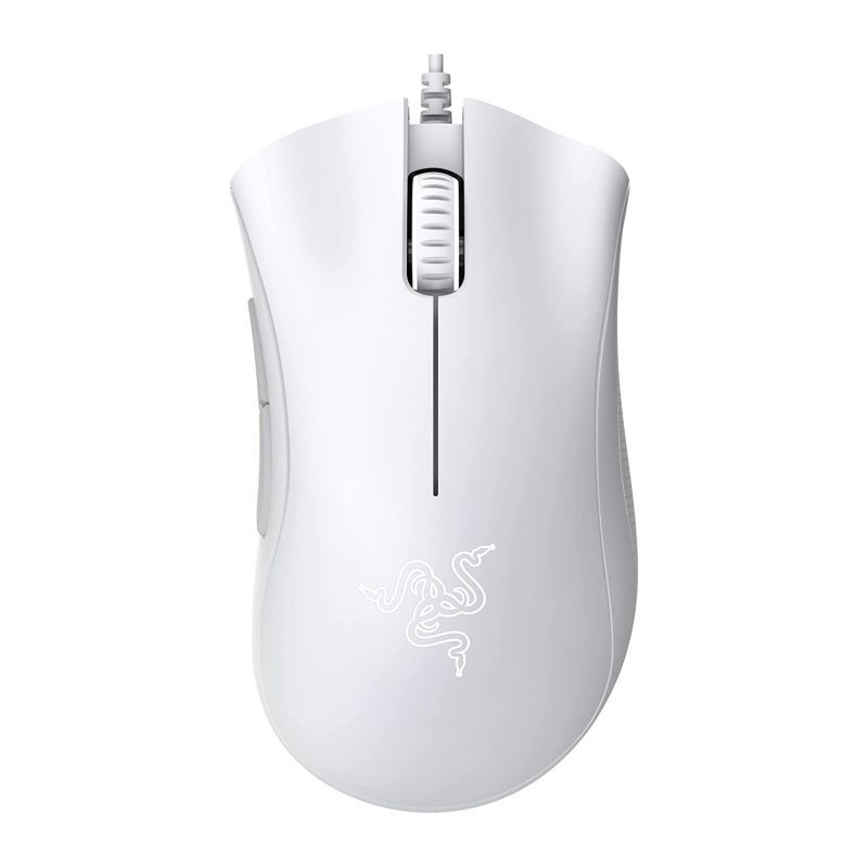 Mouse Razer Deathadder Essential White 6400 DPI Switch Mecanical