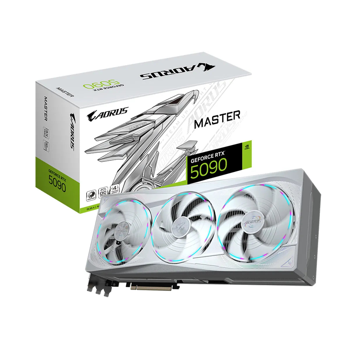 VGA GIGABYTE AORUS GEFORCE RTX 5090 MASTER ICE 32GB OC, GDDR7