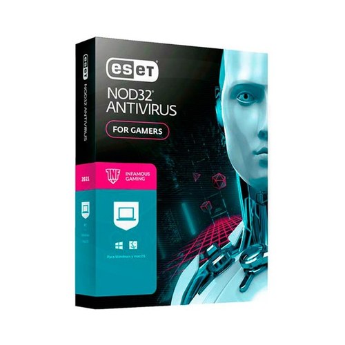 Antivirus ESET NOD32 Box Gaming 1Pc 1Y