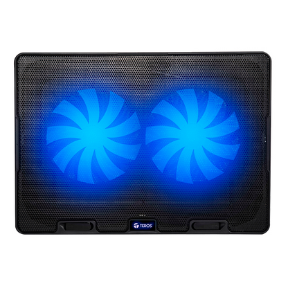 Cooler para Laptop Teros TE-720N Dual fan Led