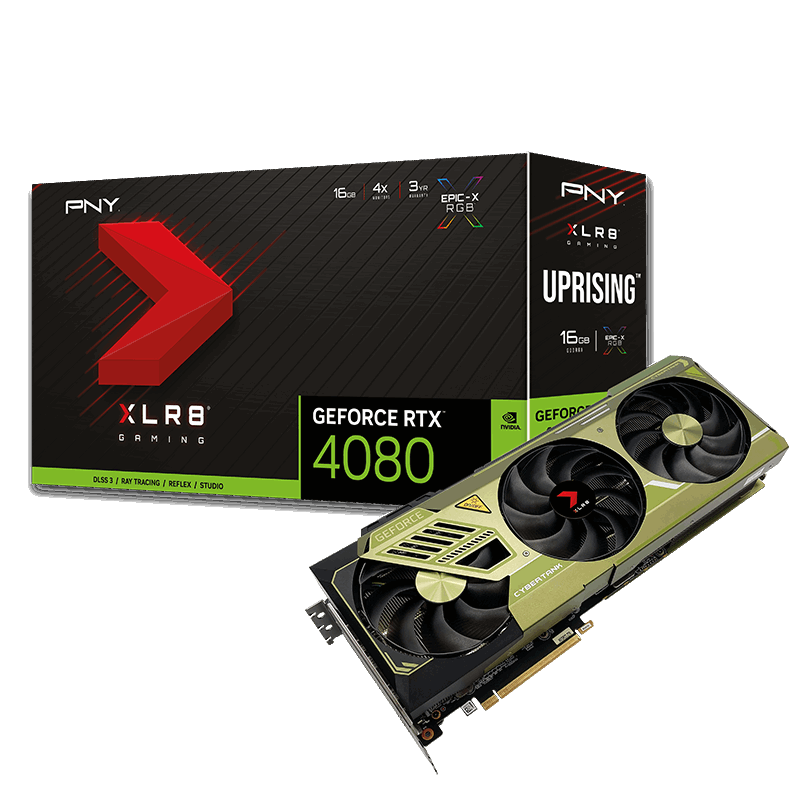 Tarjeta de video PNY Geforce RTX 4080 16GB XLR8 GAMING GDDR6X