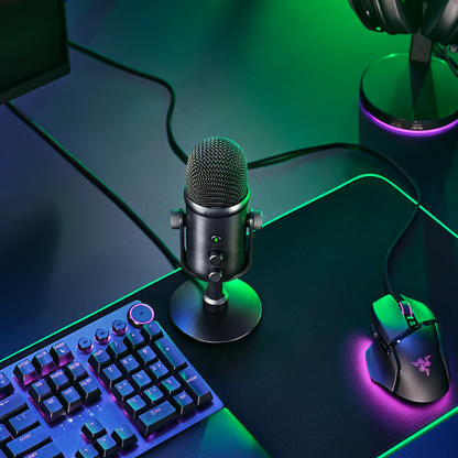 Micrófono Razer SEIREN V2 PRO USB BLACK