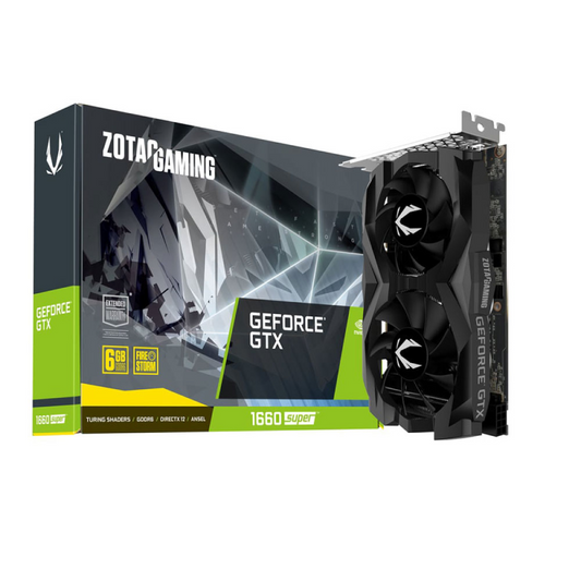 Tarjeta de Video Zotac Gaming Geforce GTX 1660 Super Twin Fan 6GB