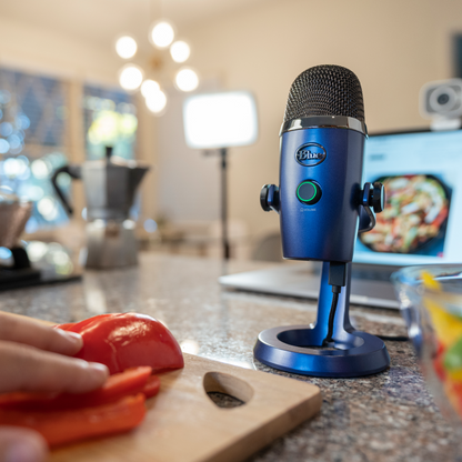 Micrófono Blue Yeti Nano USB Streaming Cardiode / Omni Blue