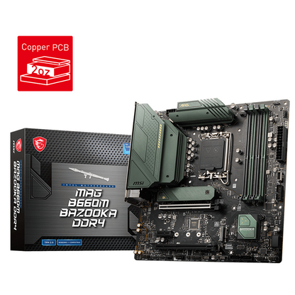 Motherboard MSI MAG B660M Bazooka DDR4 LGA 1700