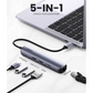 Hub Ugreen USB-C  5 en 1 Ultradelgado