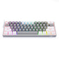 Teclado Redragon FIZZ PRO Wireless EN K616-RGB-GW GREY/WHITE