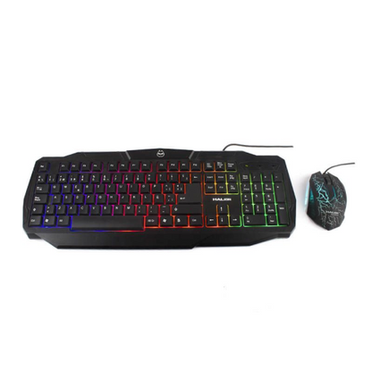 Kit Teclado Mouse Halion Rainbow