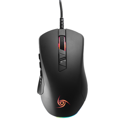 Mouse Vsg Cetus Negro Led Rgb