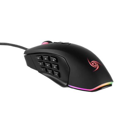 Mouse Vsg Cetus Negro Led Rgb