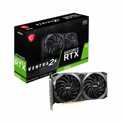 MSI GEFORCE RTX 3050 VENTUS 2X 8G OC