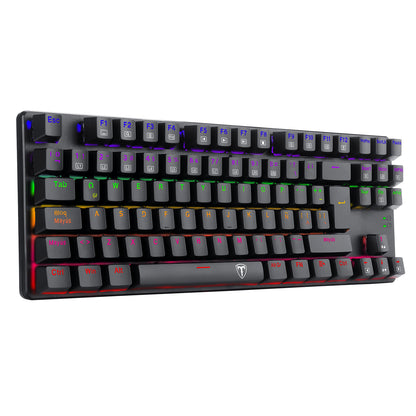 Teclado T-Dagger Bora Rainbow T-TGK313 SP Red Switch