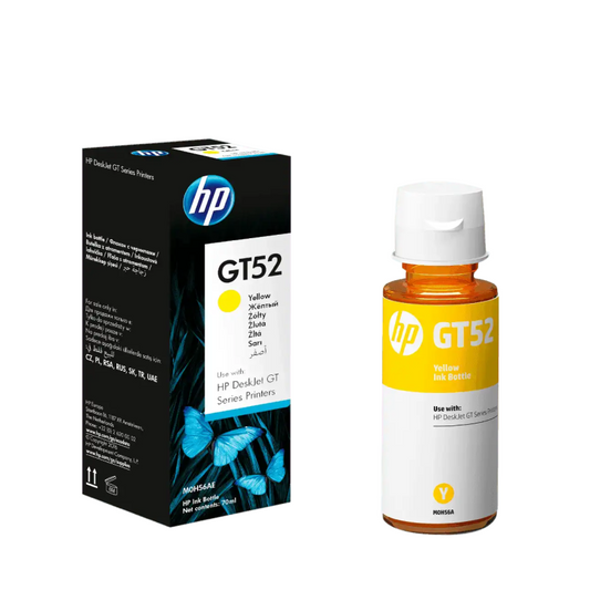 Botella de tinta HP GT52 Yellow
