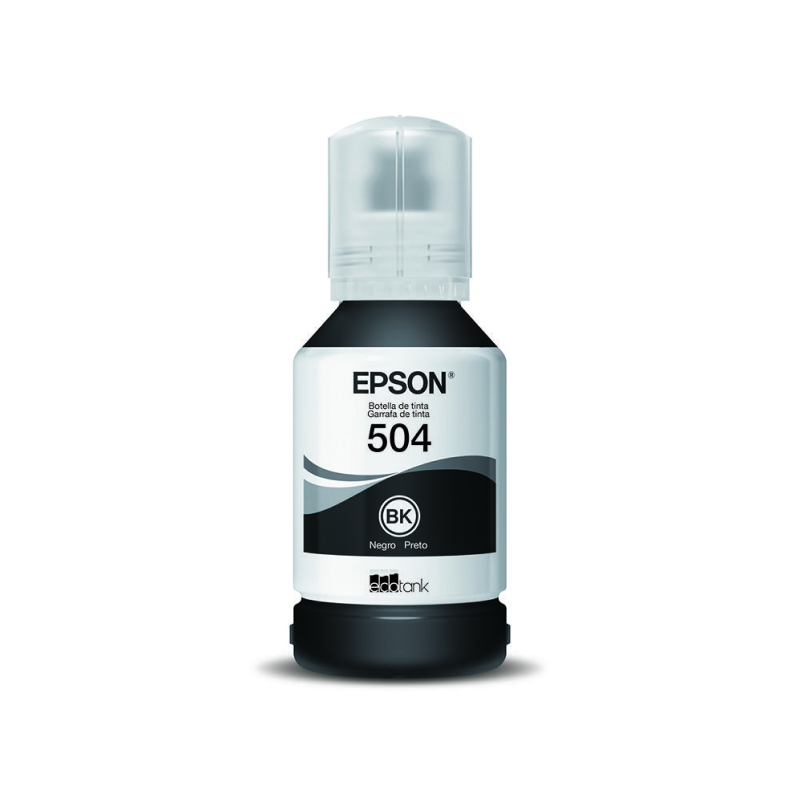 Botella de tinta Epson T504120 Black