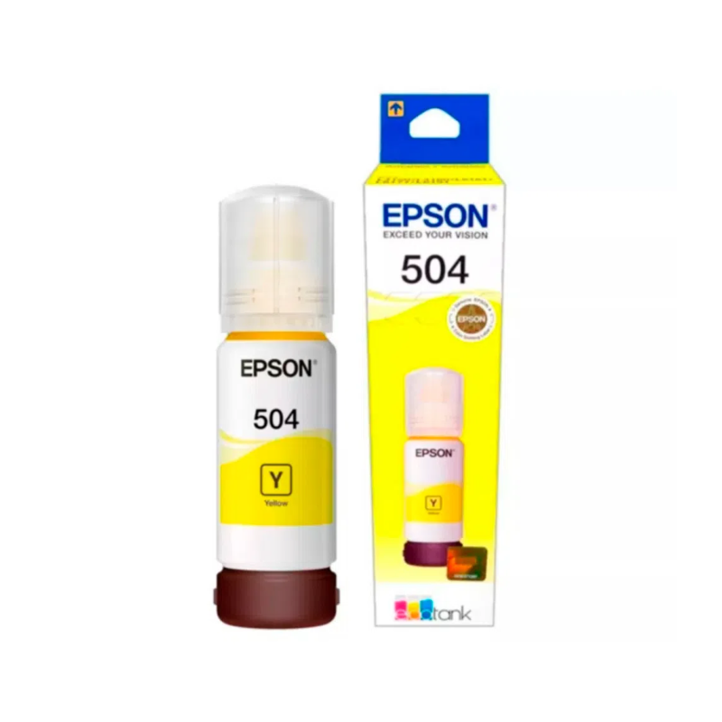 Botella de tinta Epson T504420 Yellow