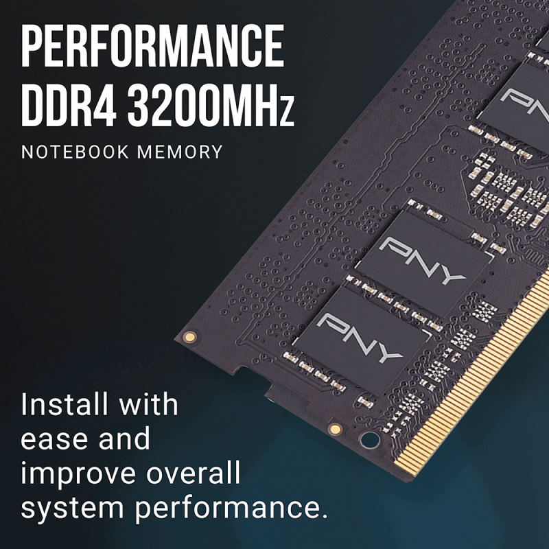 Mem. Ram Sodimm PNY Performance 8GB 3200 Mhz