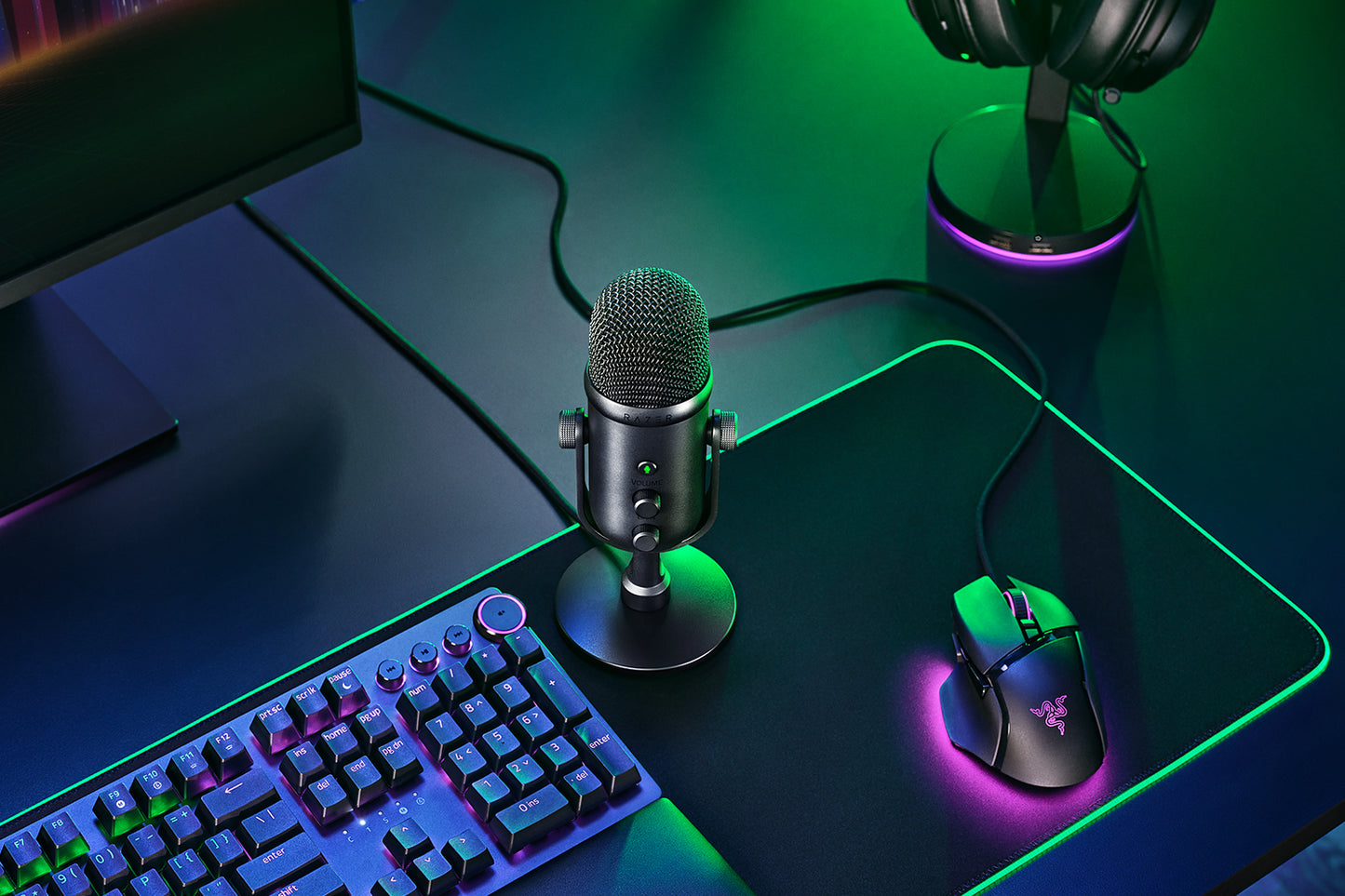 Micrófono Razer SEIREN V2 PRO USB BLACK